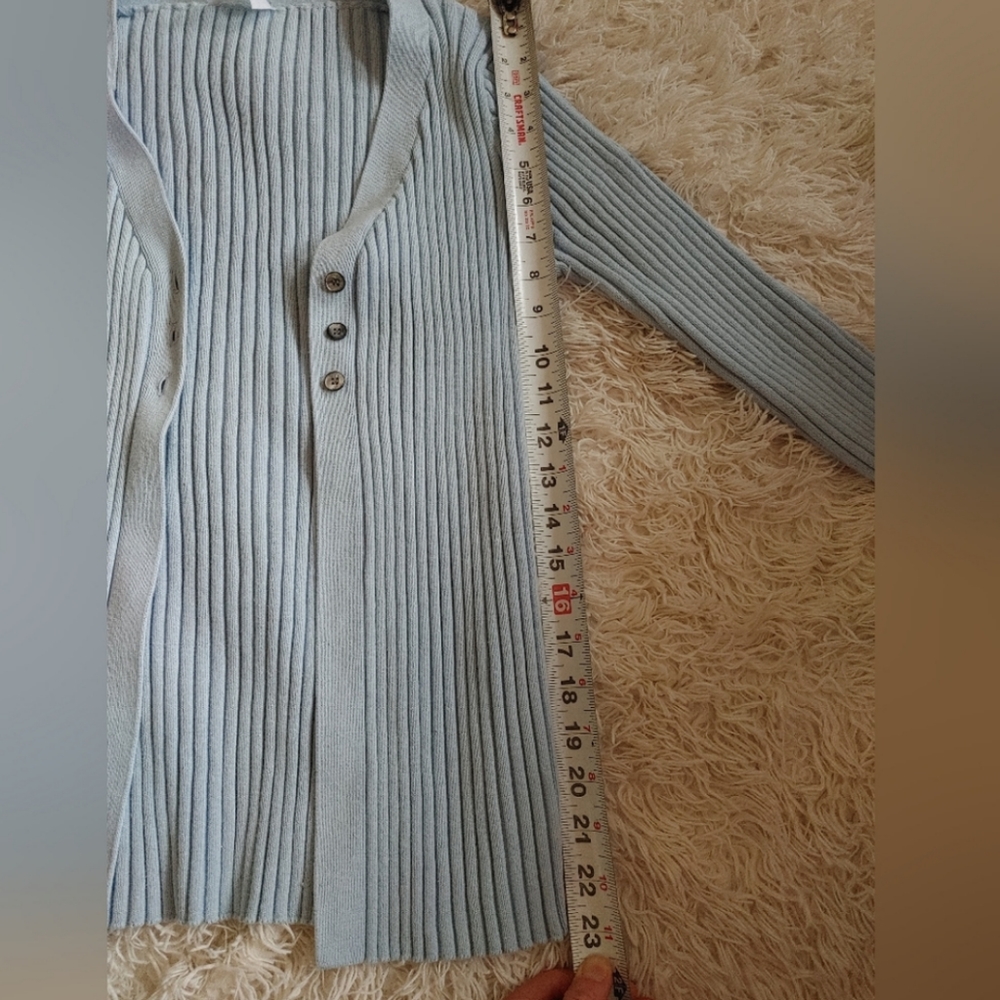 Callahan Knitwear Ribbed Cardigan - Picture 4 of 5